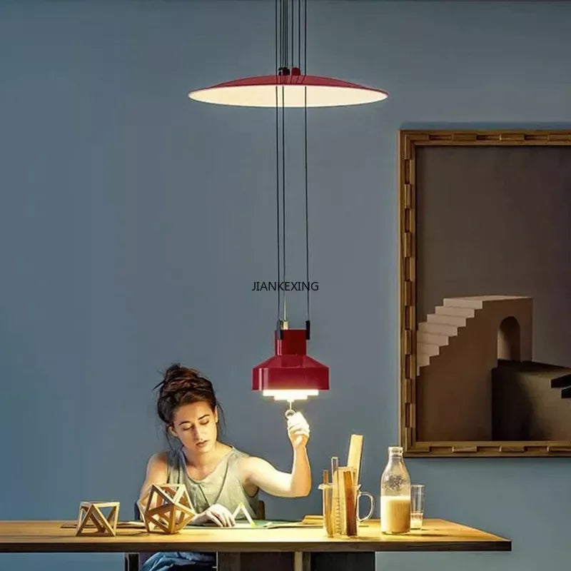 lustre led au design moderne pour décoration maison