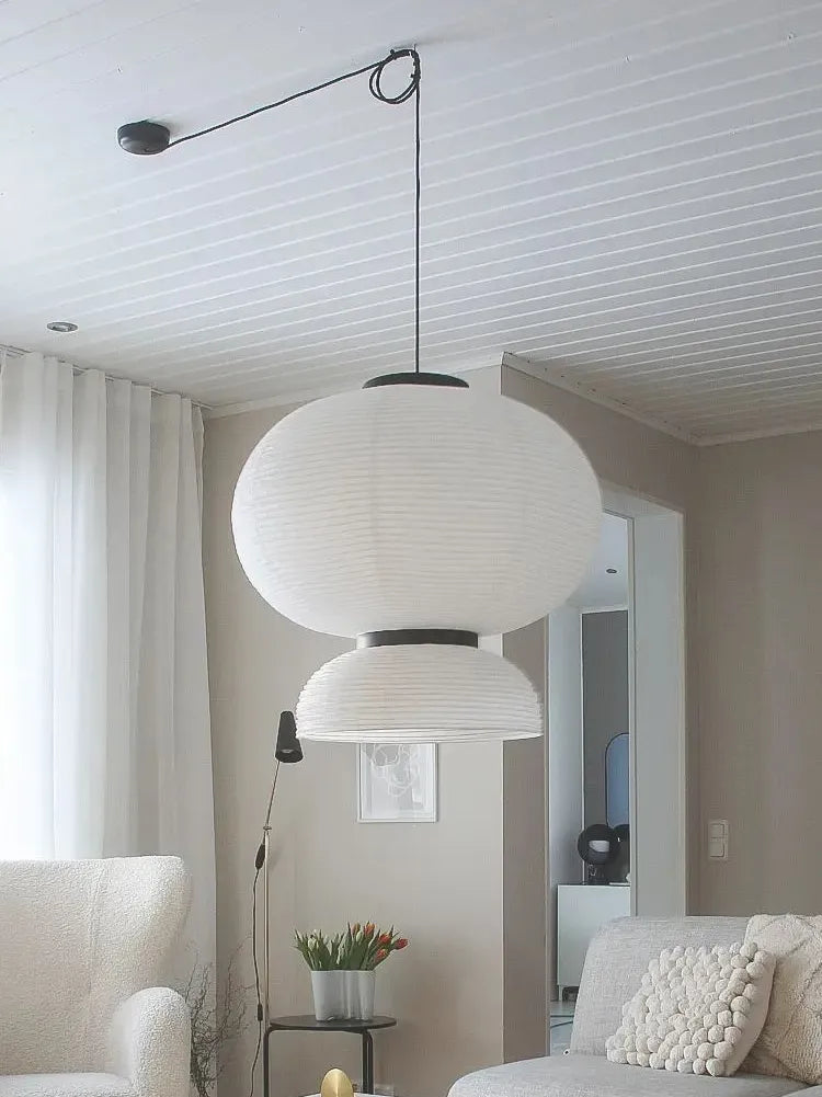 Suspension Nordique Lustre E27 Lustre Pour Salon Décor À La Maison Moderne Tissu De Soie Éclairage Tendu Suspension