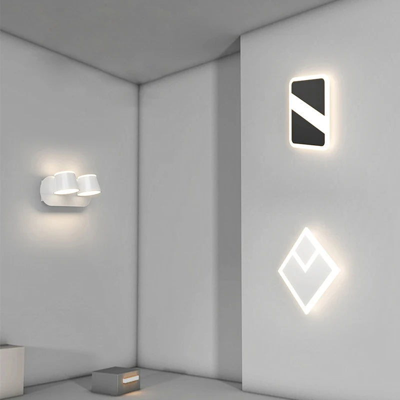 lampe de chevet moderne nordique minimaliste led murale