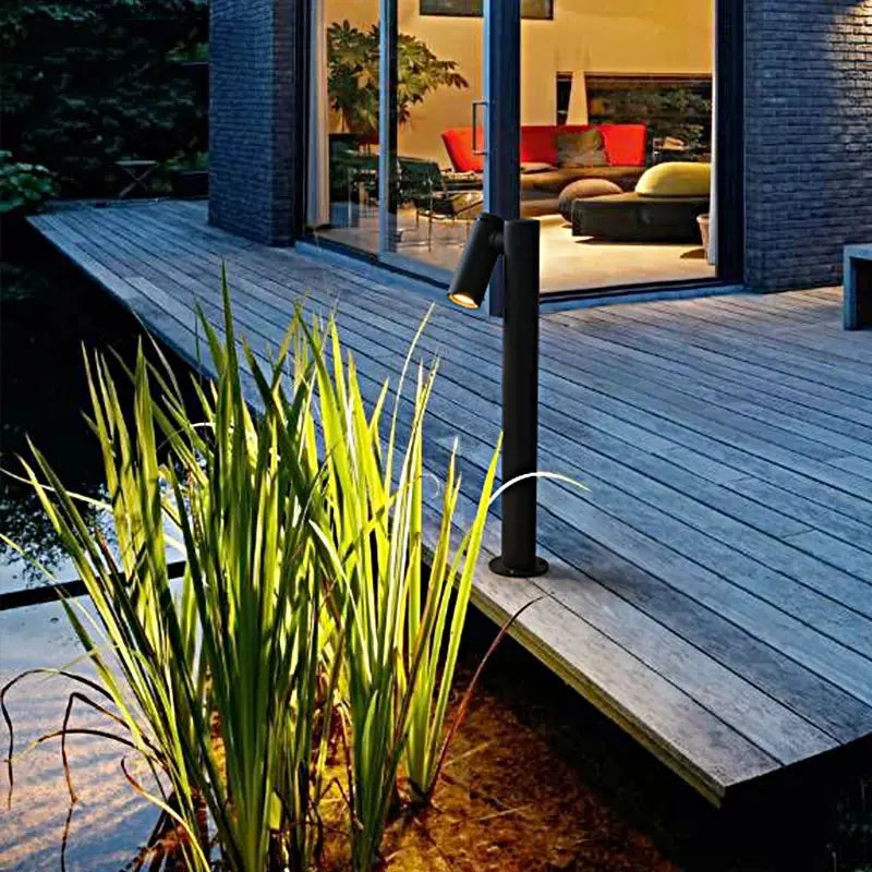 lampe de pelouse extérieure à led pour éclairage de jardin et paysage