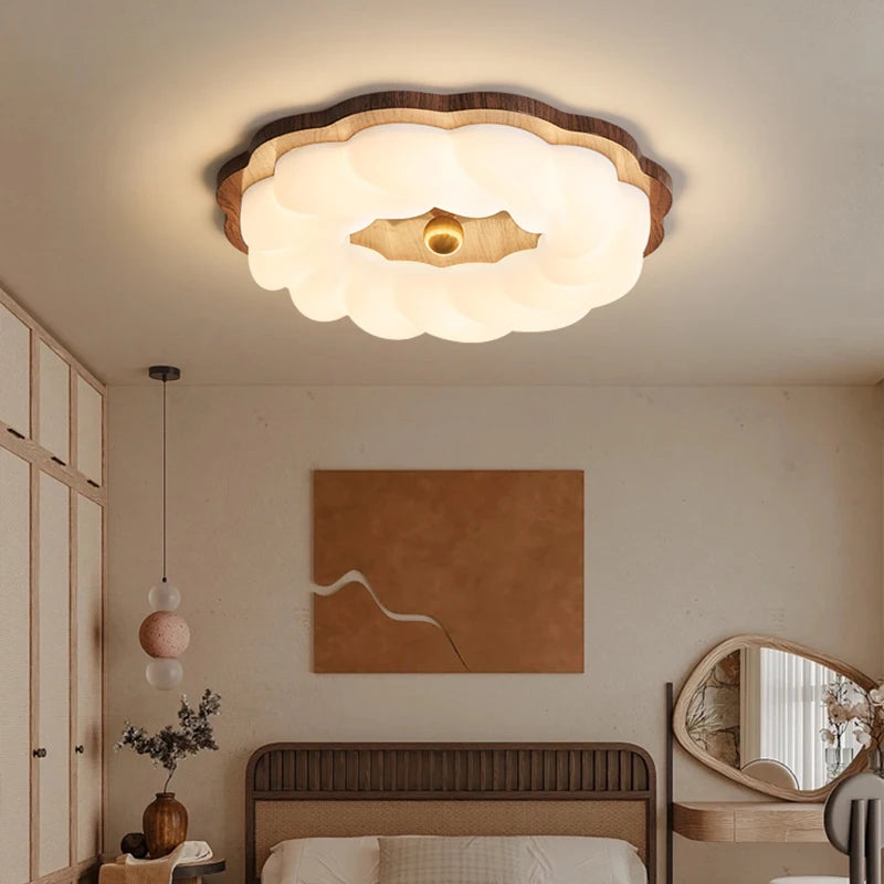 plafonnier led rétro à spectre complet pour chambre enfant