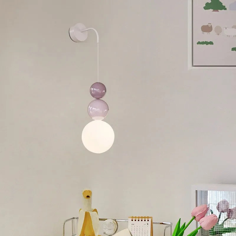 Suspension LED nordique minimaliste à 2/3 têtes