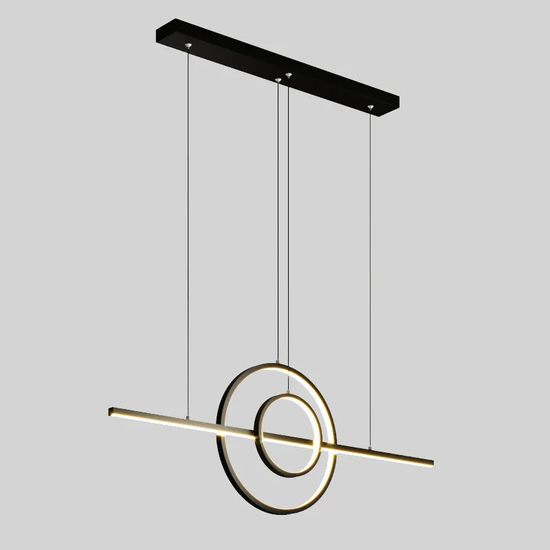 lustre led nordique simple moderne pour décoration intérieure