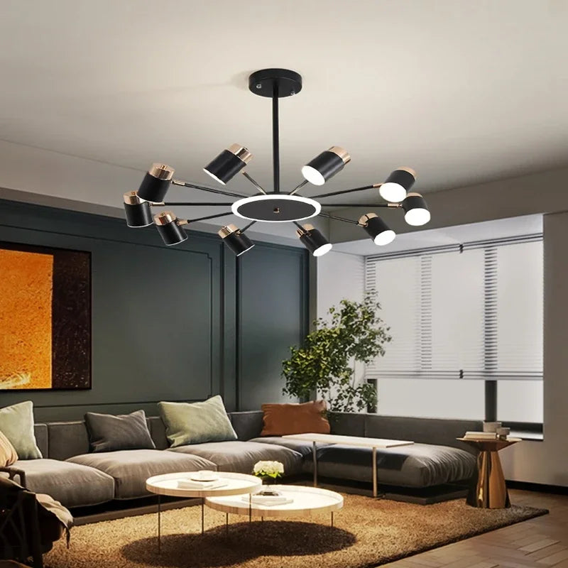 lustre nordique simple design pour décoration intérieure moderne