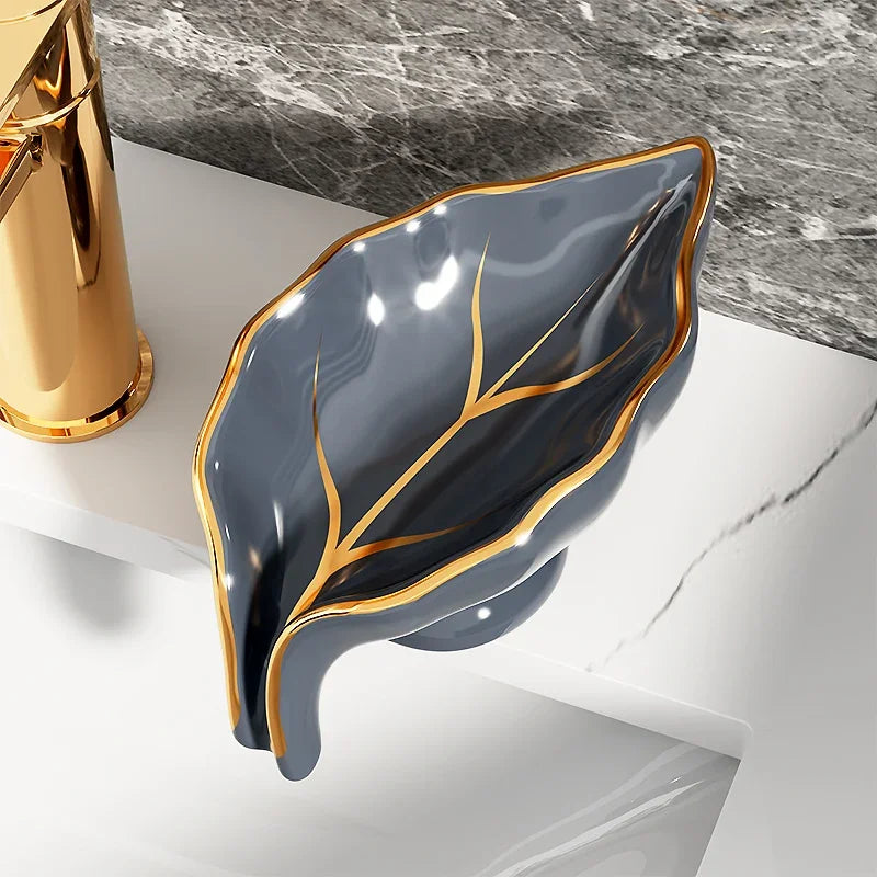 boîte à savon en céramique de luxe pour salle de bain
