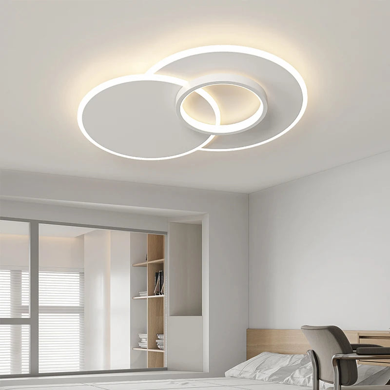 lustre moderne led pour éclairage intérieur et décoration