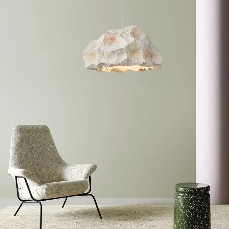 Suspension style pierre de style japonais