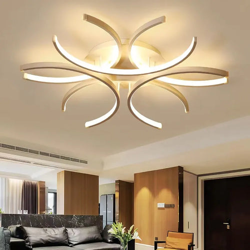 Lustre LED Moderne Nordique Loft Salon Cuisine