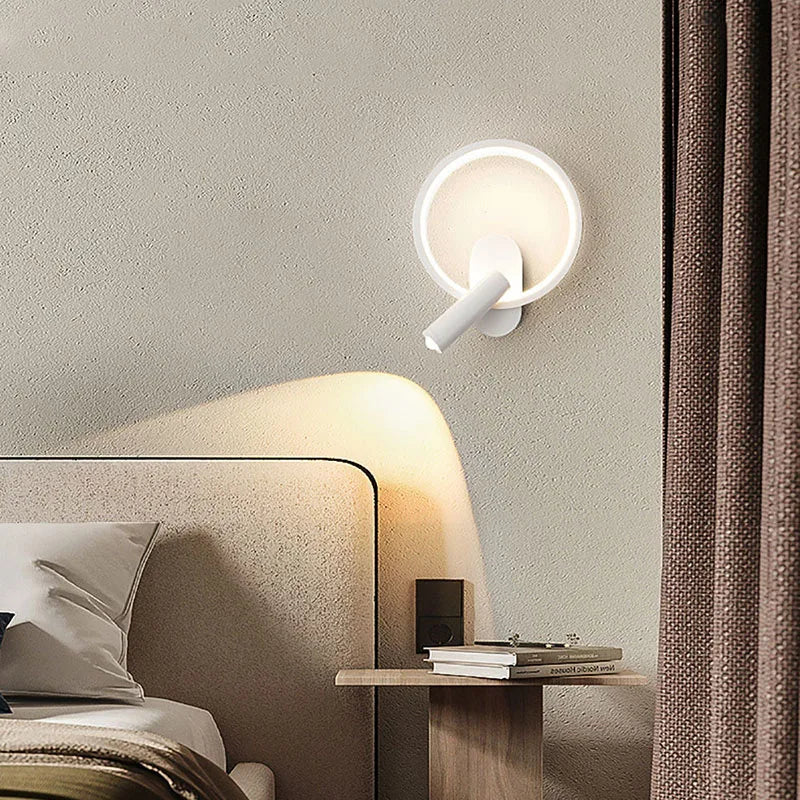 applique murale led moderne pour lecture et étude décorative