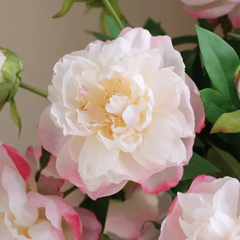fleurs artificielles en soie pour décoration de café et restaurant