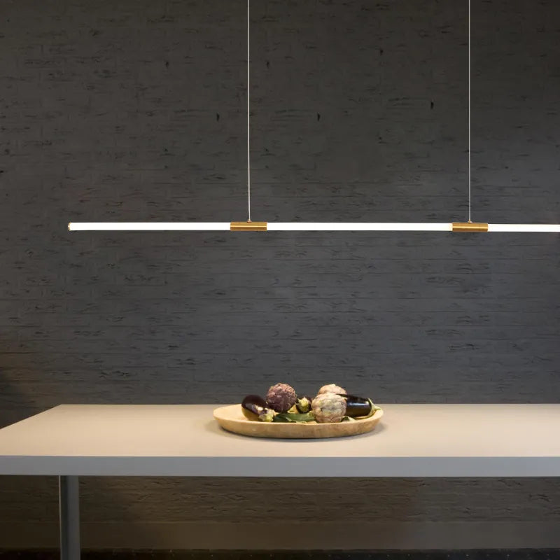 Lustre design style cuivre placage moderne LED