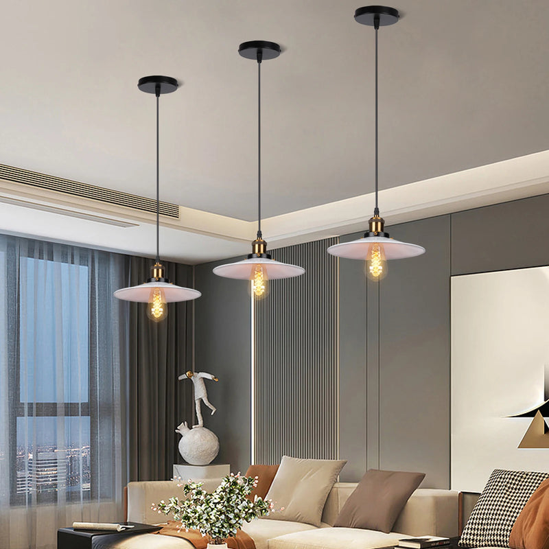 lampes suspendues rétro industrielles pour éclairage intérieur vintage