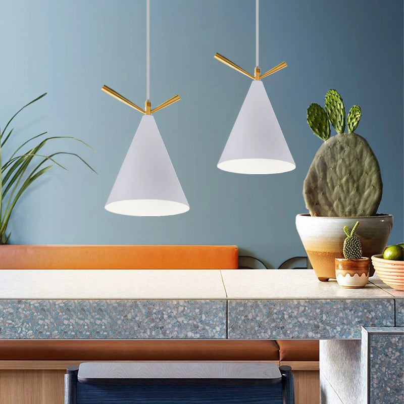 lustre nordique led suspendu pour décoration intérieur