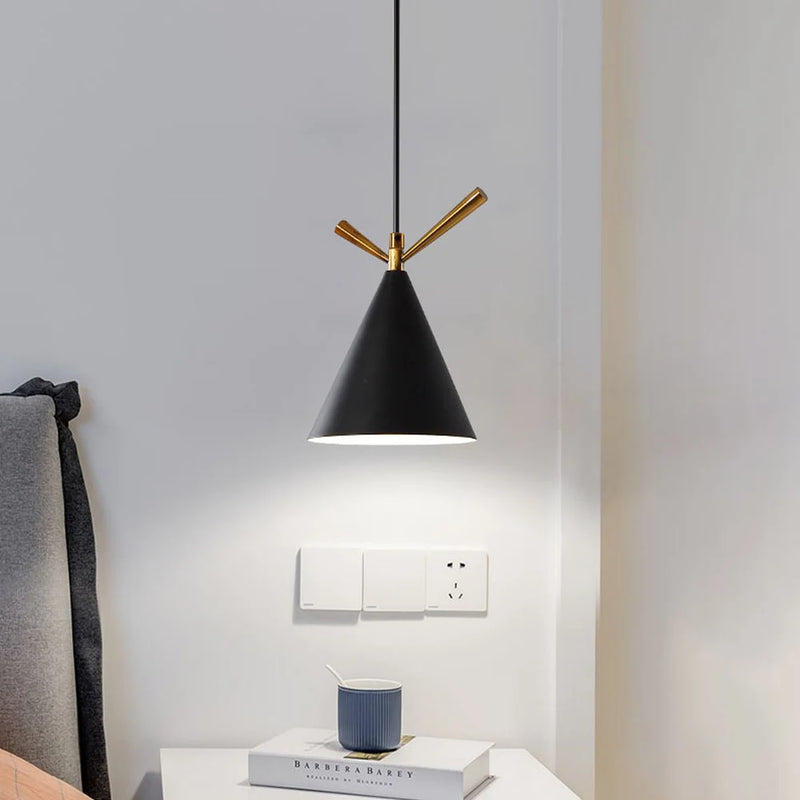 lustre nordique led suspendu pour décoration intérieur