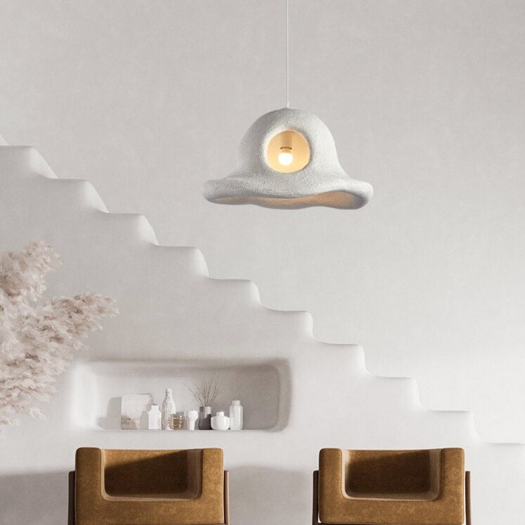 Suspension moderne avec abat-jour en polymère Durgha