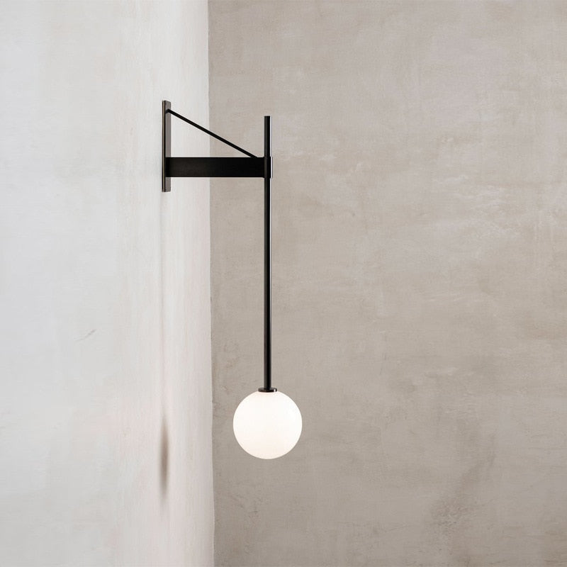 Applique murale industrielle LED minimaliste Sconce
