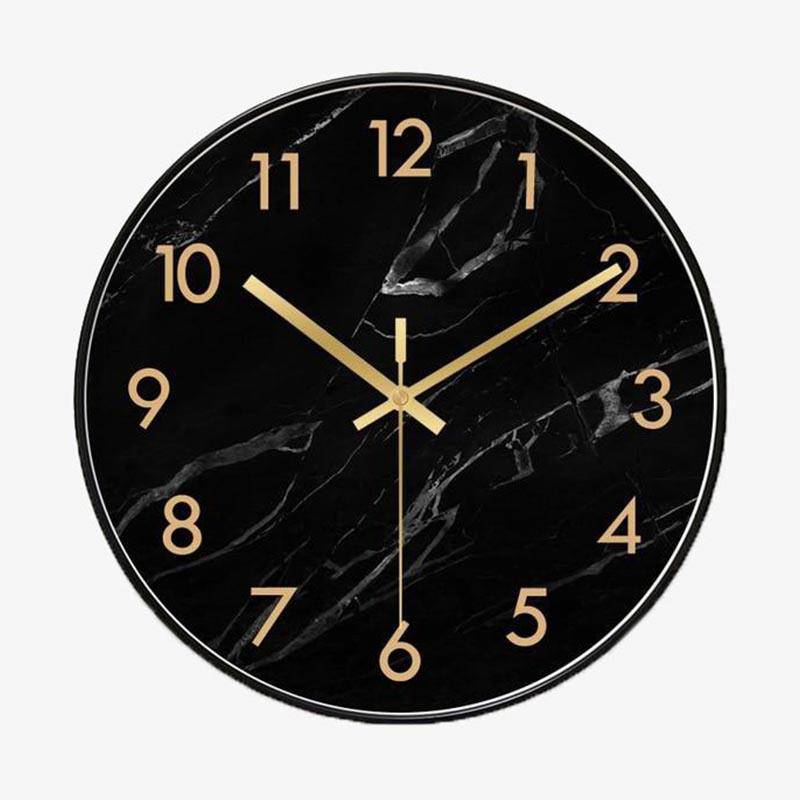 Horloge murale ronde moderne style Factory A