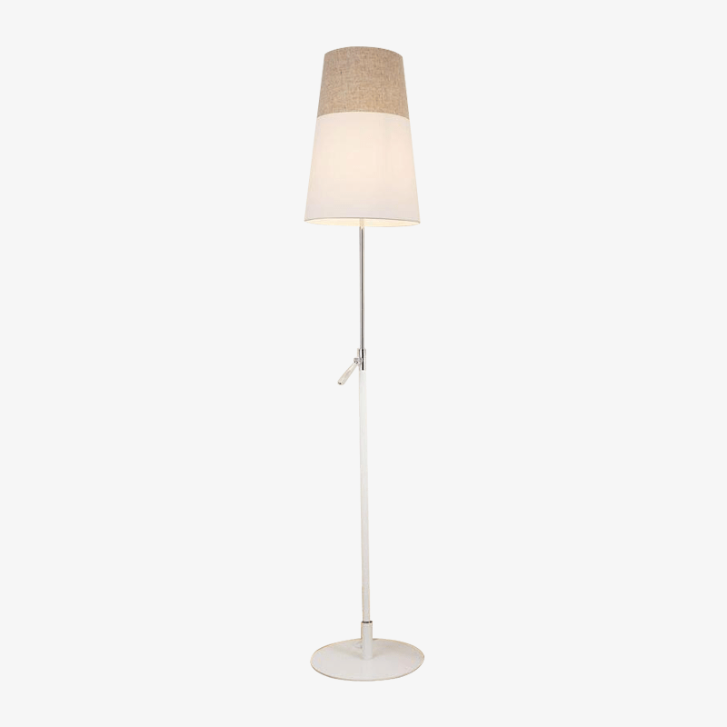 Lampadaire avec abat-jour en tissu Light