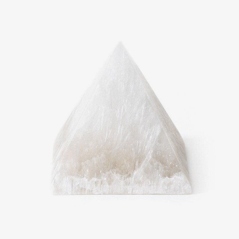 Lampe à poser pyramide minérale