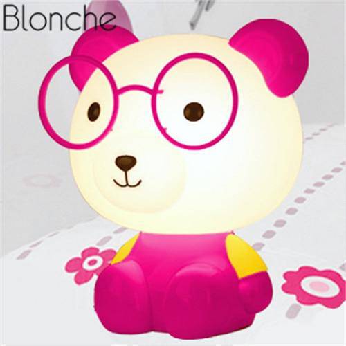 Lampe à poser enfant LED en forme d'animaux style Cartoon