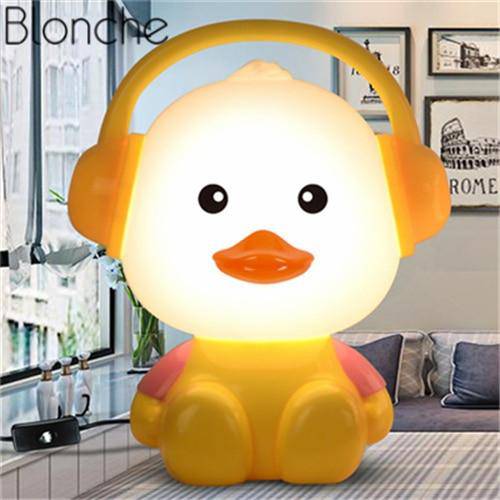 Lampe à poser enfant LED en forme d'animaux style Cartoon