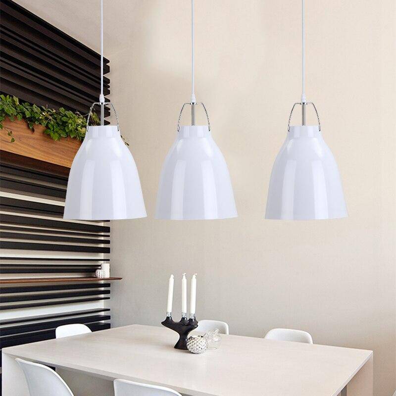 Suspension en aluminium style scandinave