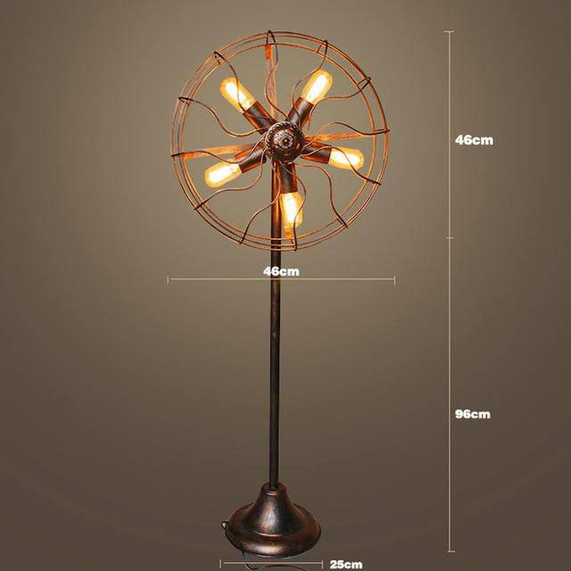 Lampadaire style rétro industriel Balcony