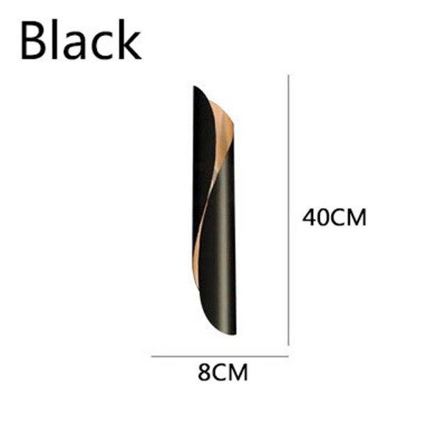 Suspension design LED aux courbes en métal Luxury