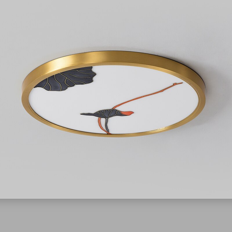 Plafonnier moderne et rond style chinois Seungri
