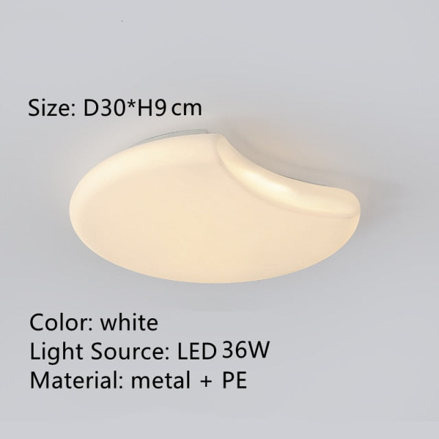 Plafonnier moderne LED avec des formes arrondies Yedra