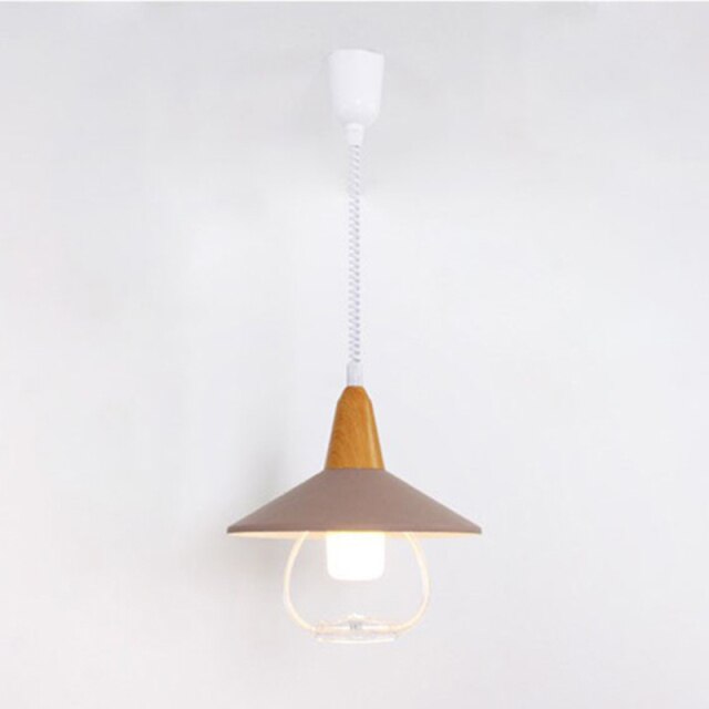 Suspension industrielle abat-jour conique presque plat Casilda