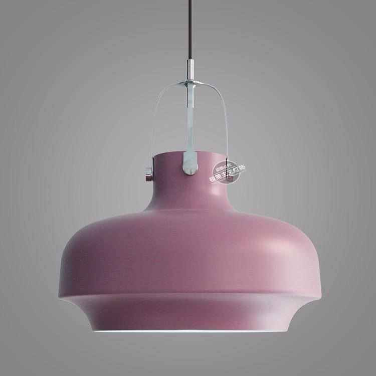 Suspension design arrondie colorée Candy