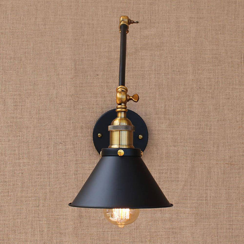 Applique noire et dorée ajustable American country