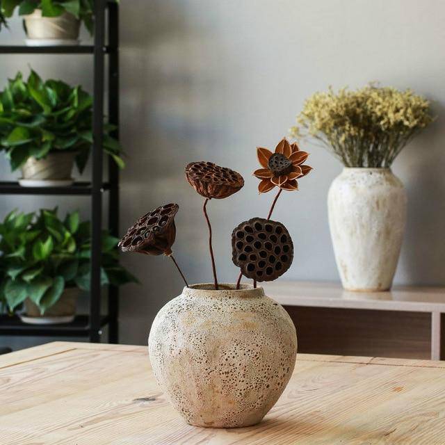 Vase moderne en céramique style Japon