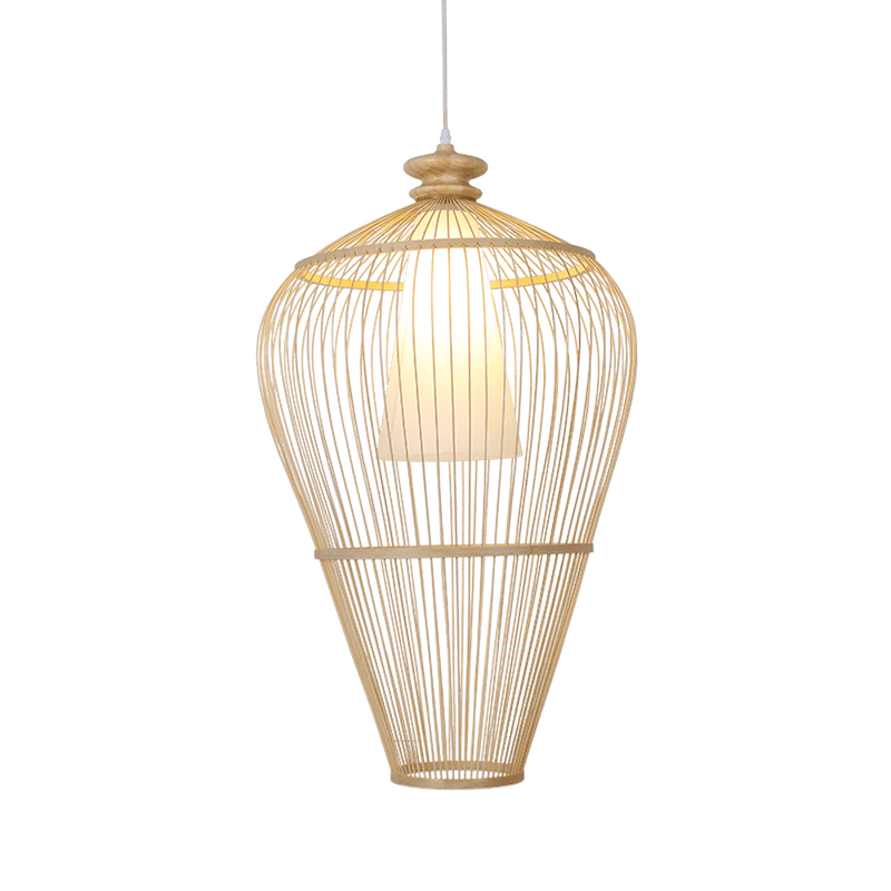 Suspension cage en bambou Simple