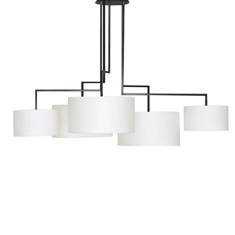 Lustre design LED avec abat-jours American