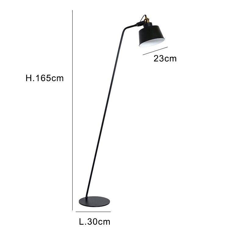 Lampadaire penché moderne Stand
