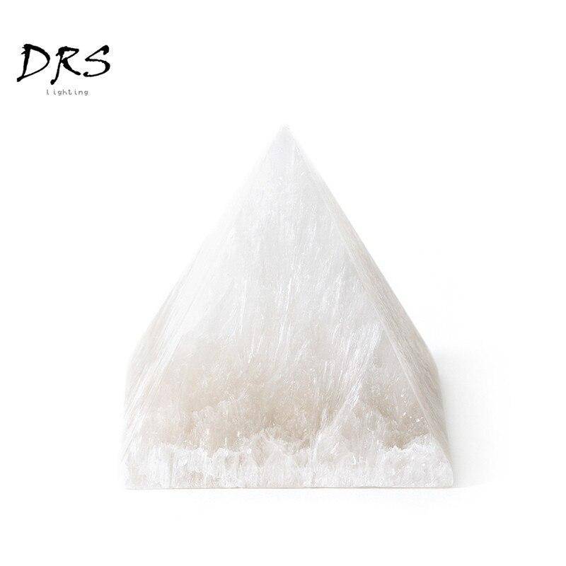 Lampe à poser pyramide minérale
