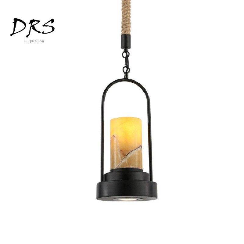 Suspension rustique avec fausse bougie Rural