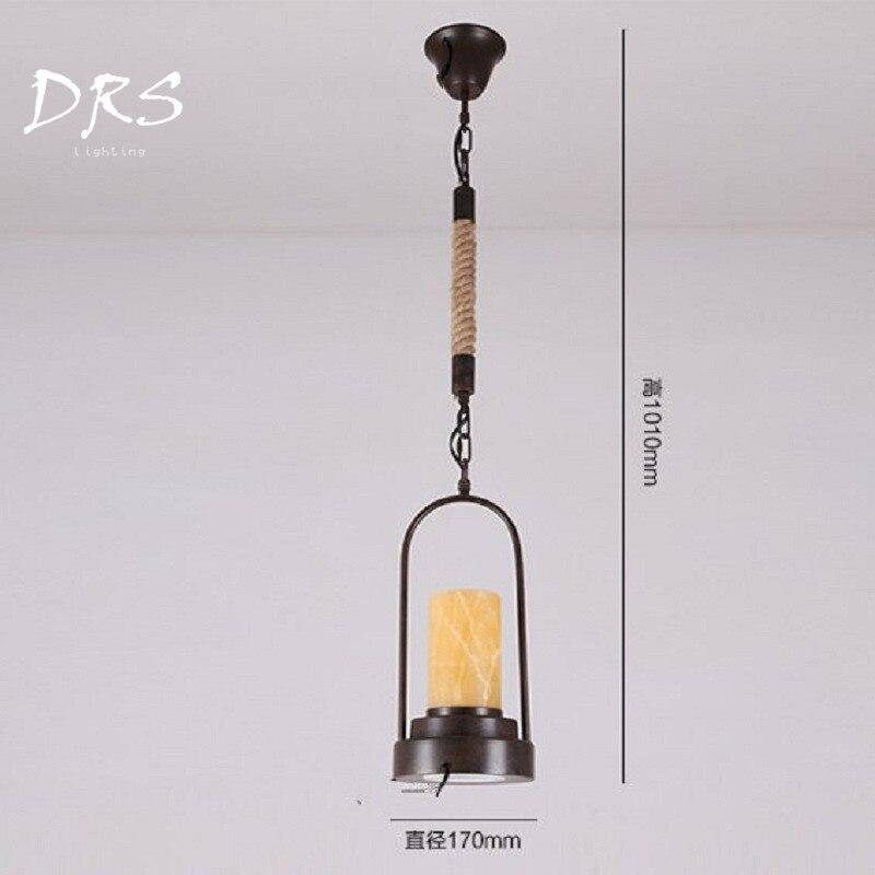 Suspension rustique avec fausse bougie Rural