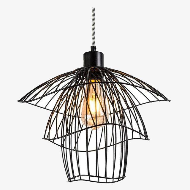 Suspension design en cage de couleur Concise