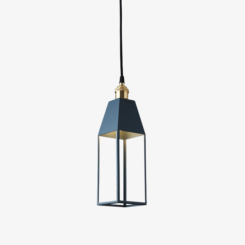 Suspension design en métal coloré Colemann