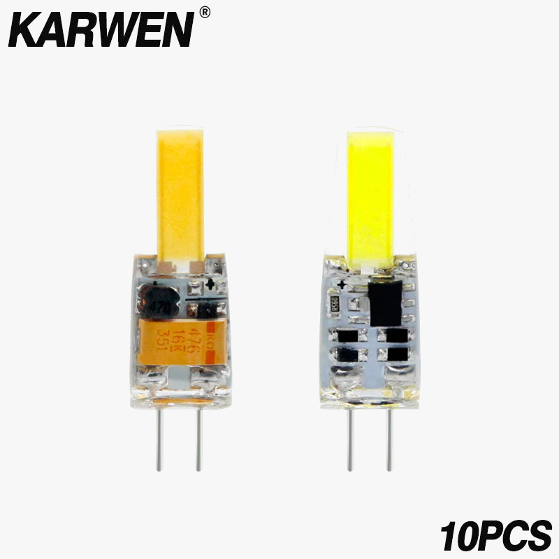 10 pièces de lampes LED G4 haute qualité pour remplacer les halogènes