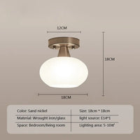 Plafonnier moderne verre maison LED déco lumiere