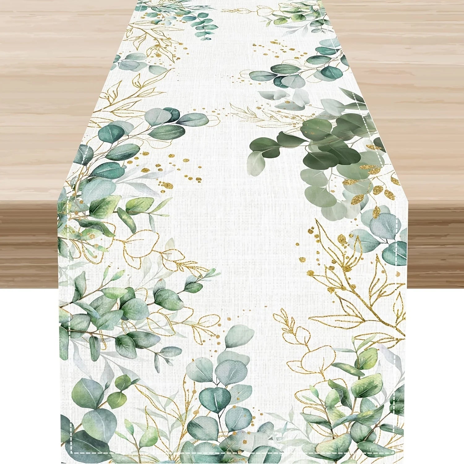 Chemin de table bohème floral style champêtre décoratif