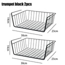 panier de rangement suspendu en métal pour espace de travail et rangement