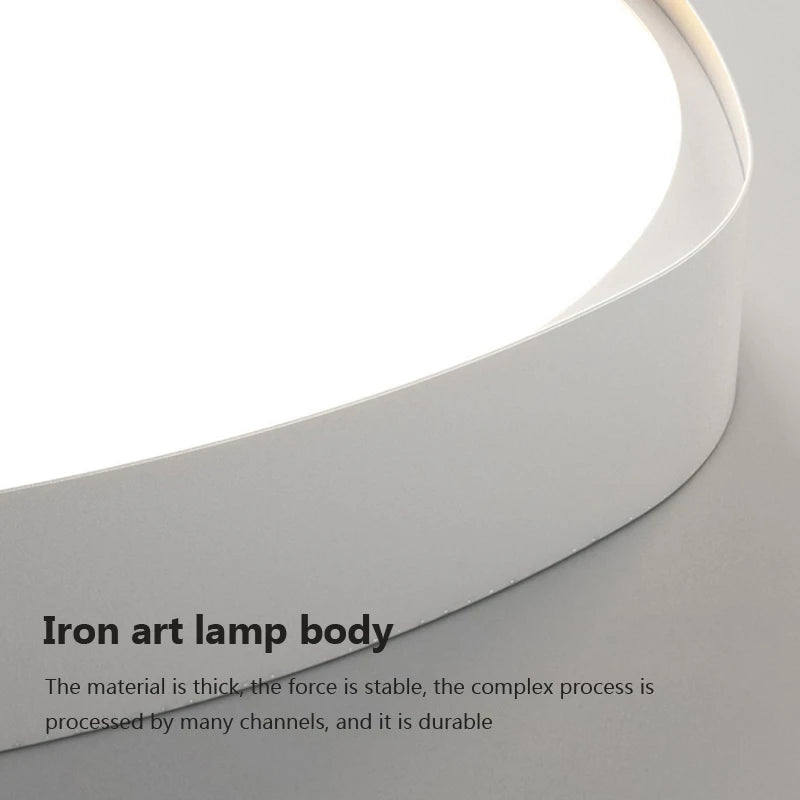 lustre nordique moderne à led design créatif et simple - vue 6 sur 8