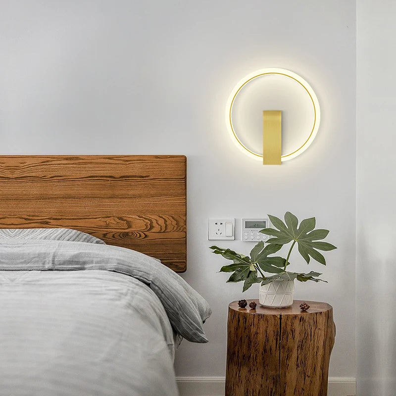 applique murale led moderne pour un éclairage intérieur élégant - vue 3 sur 12