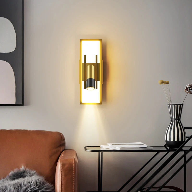 applique murale led moderne pour éclairage intérieur bois - vue 7 sur 11