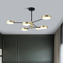 lustre moderne à leds éclairage nordique créatif intérieur